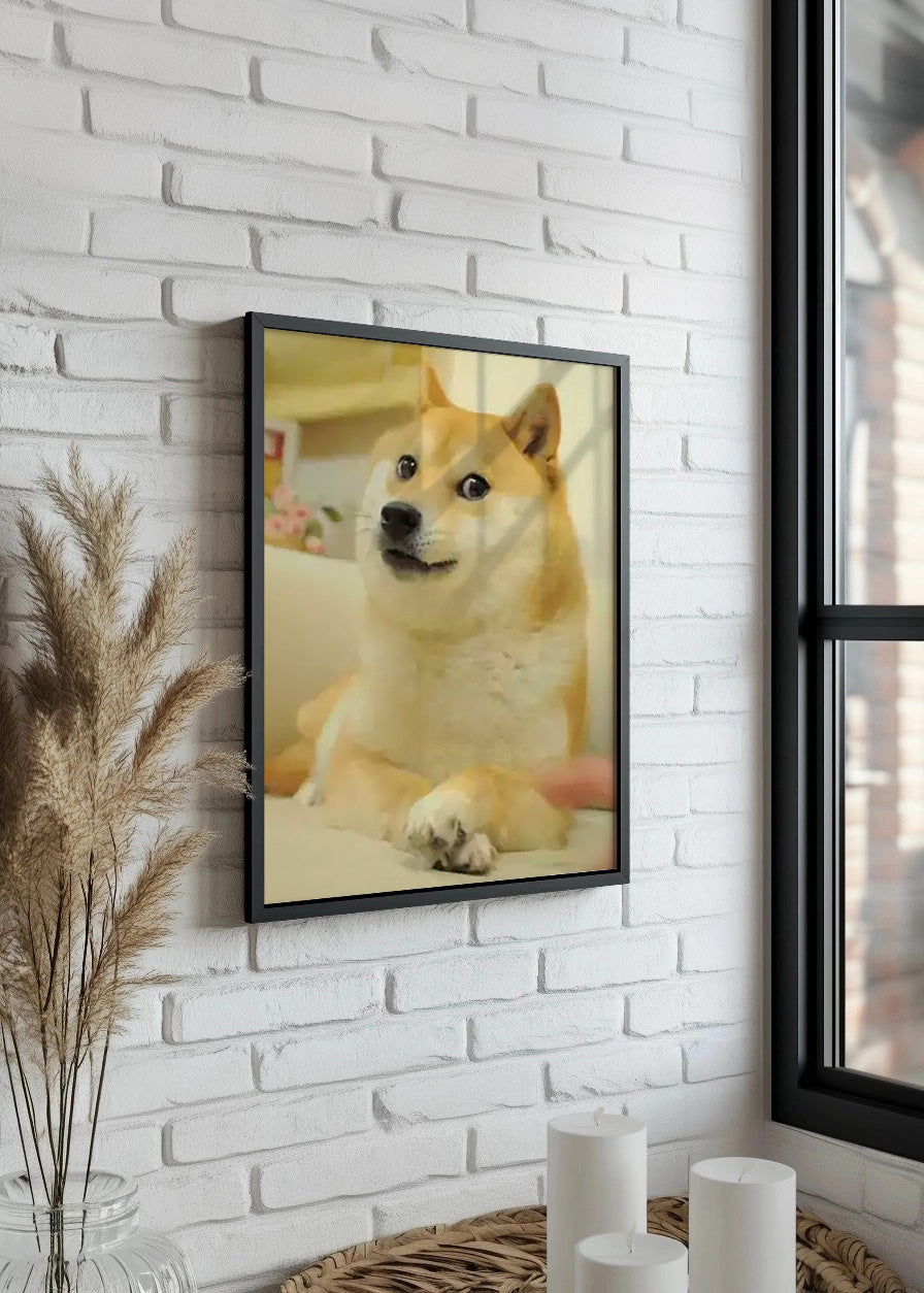 Cuadro Shiva Perro Doge