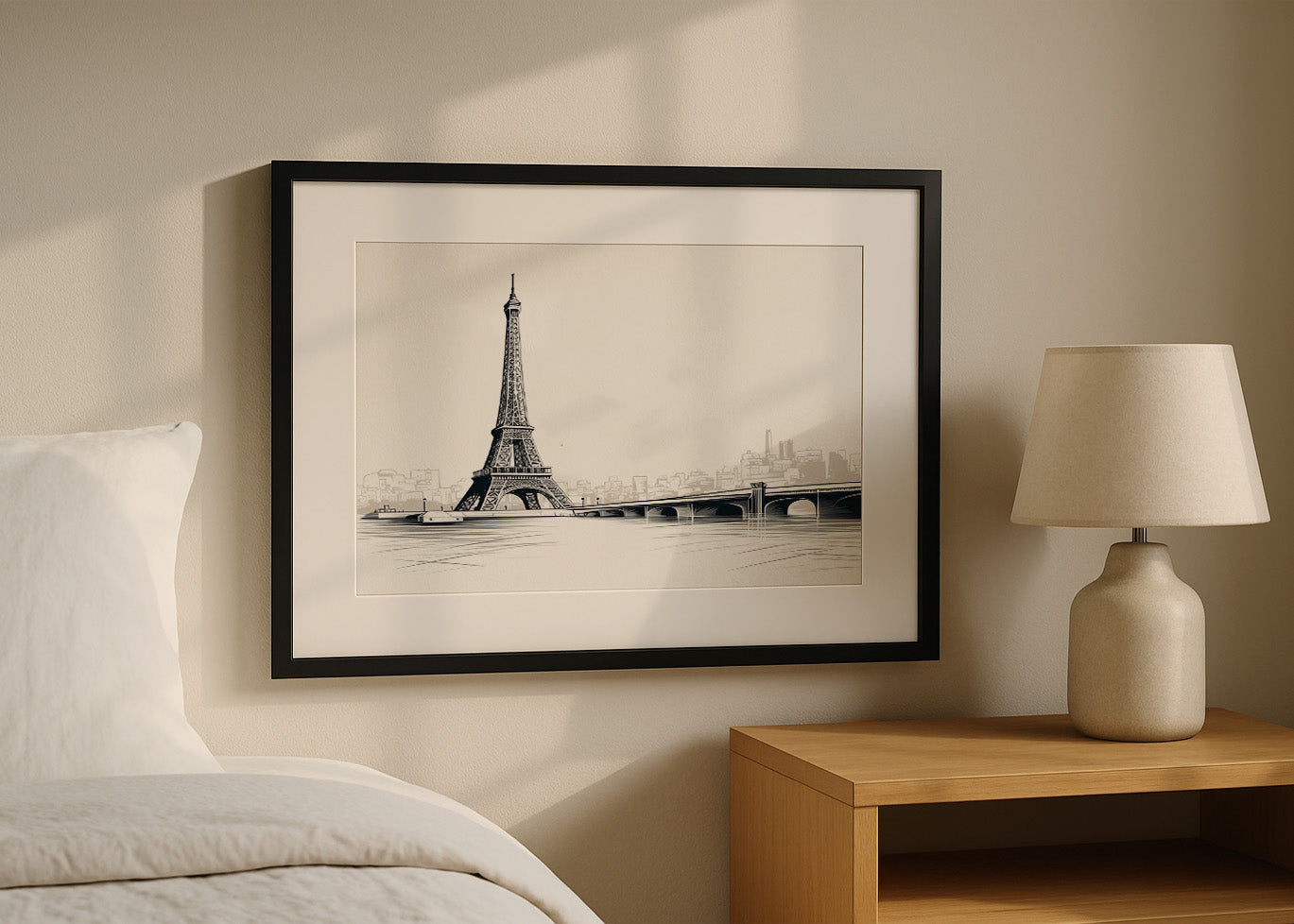 Cuadro Si Eiffel tuviera puente