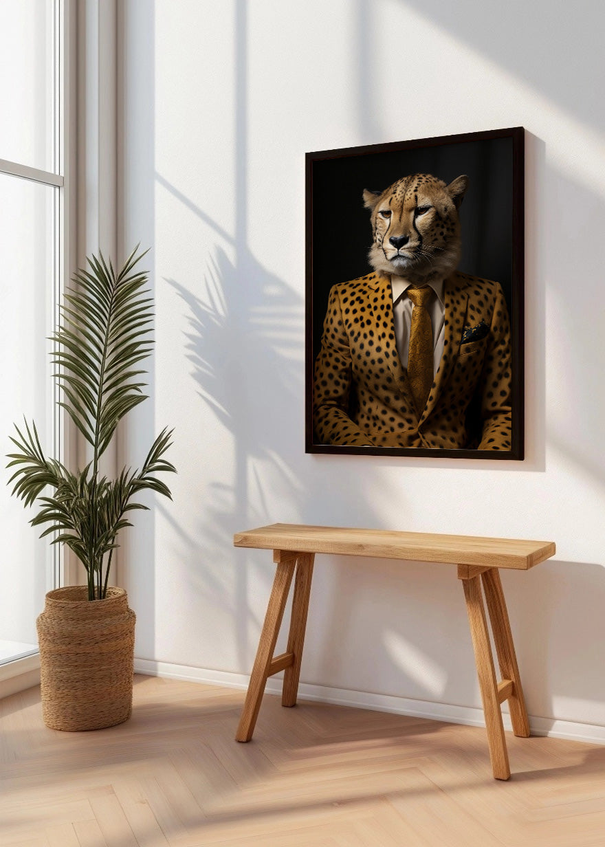 Cuadro Sir cheetah