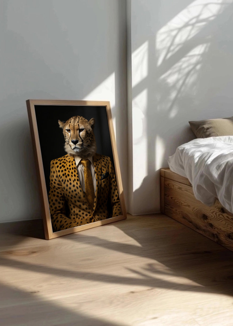 Cuadro Sir cheetah