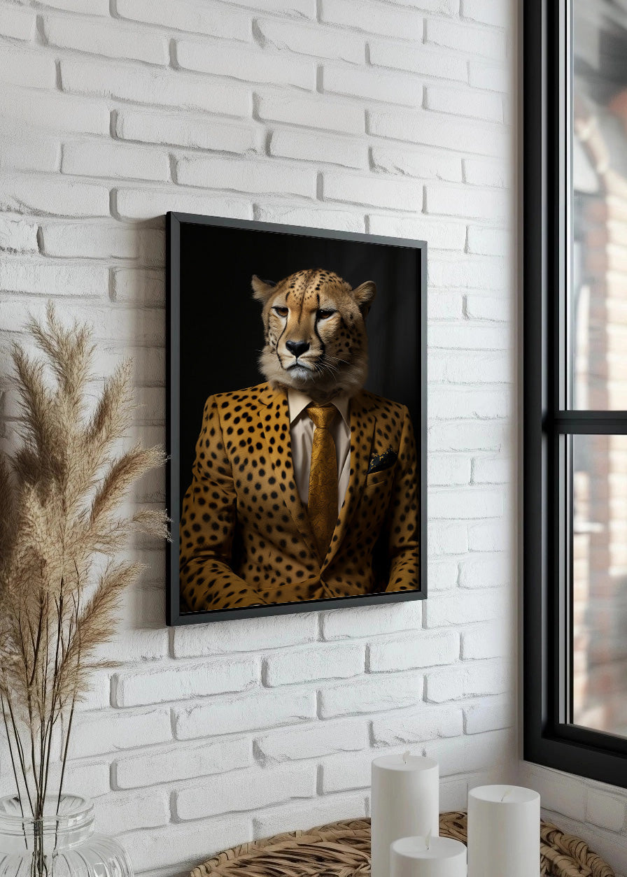 Cuadro Sir cheetah