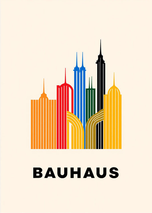 Cuadro Skyline Bauhaus