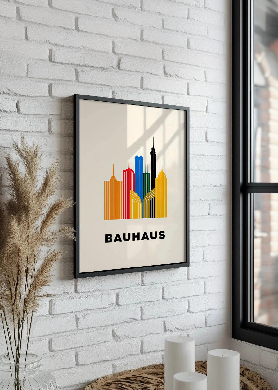 Cuadro Skyline Bauhaus