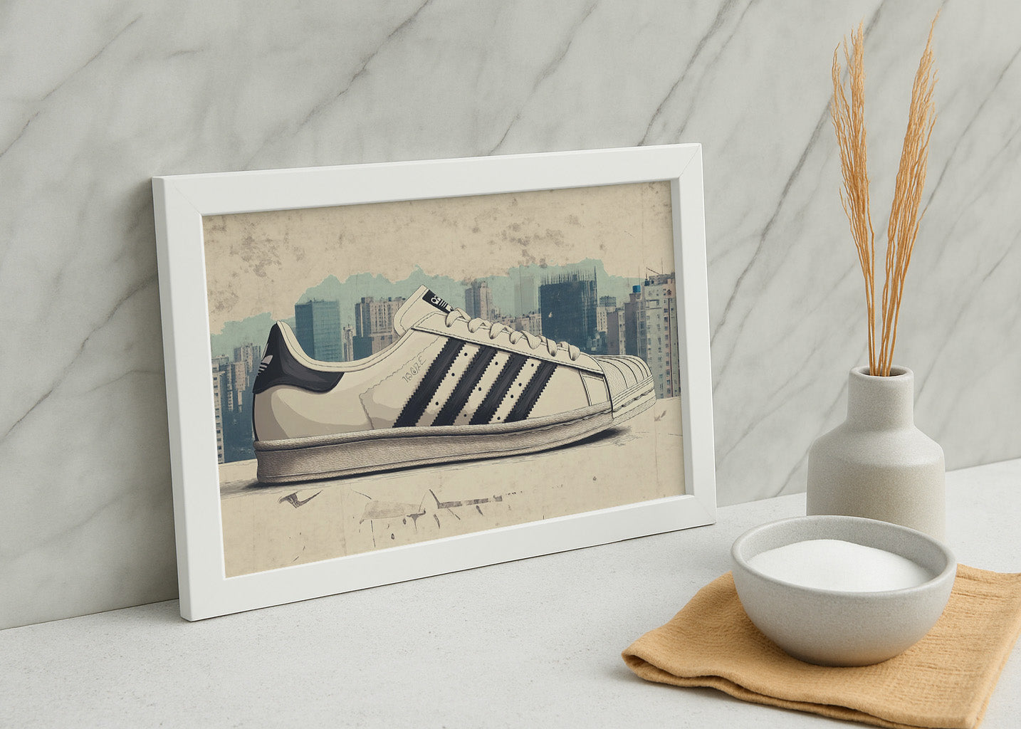 Cuadro Sneakers white