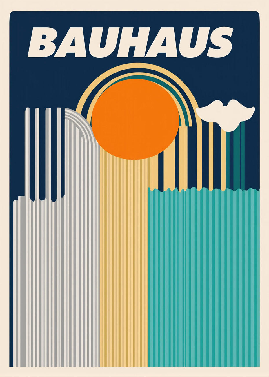 Cuadro Sol Bauhaus