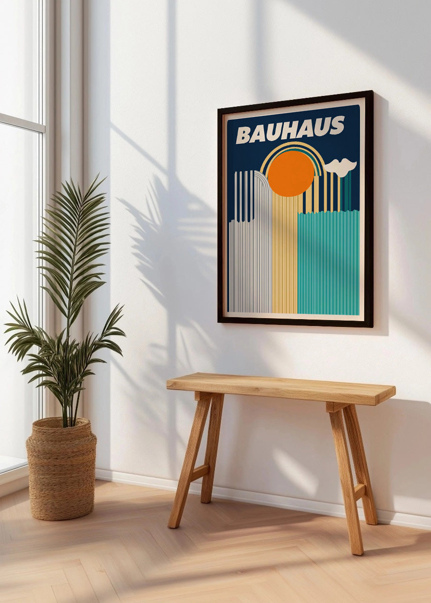 Cuadro Sol Bauhaus