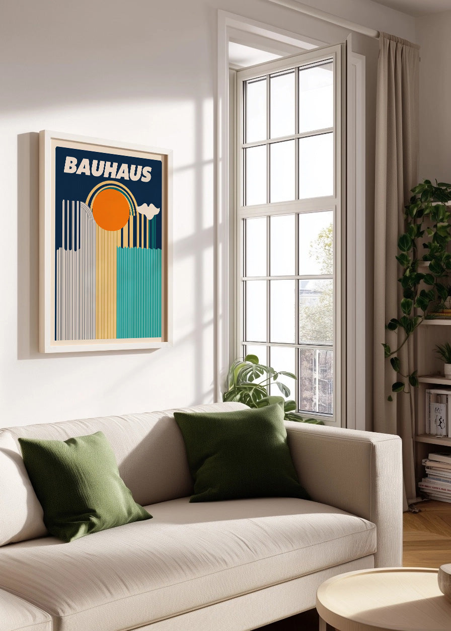Cuadro Sol Bauhaus