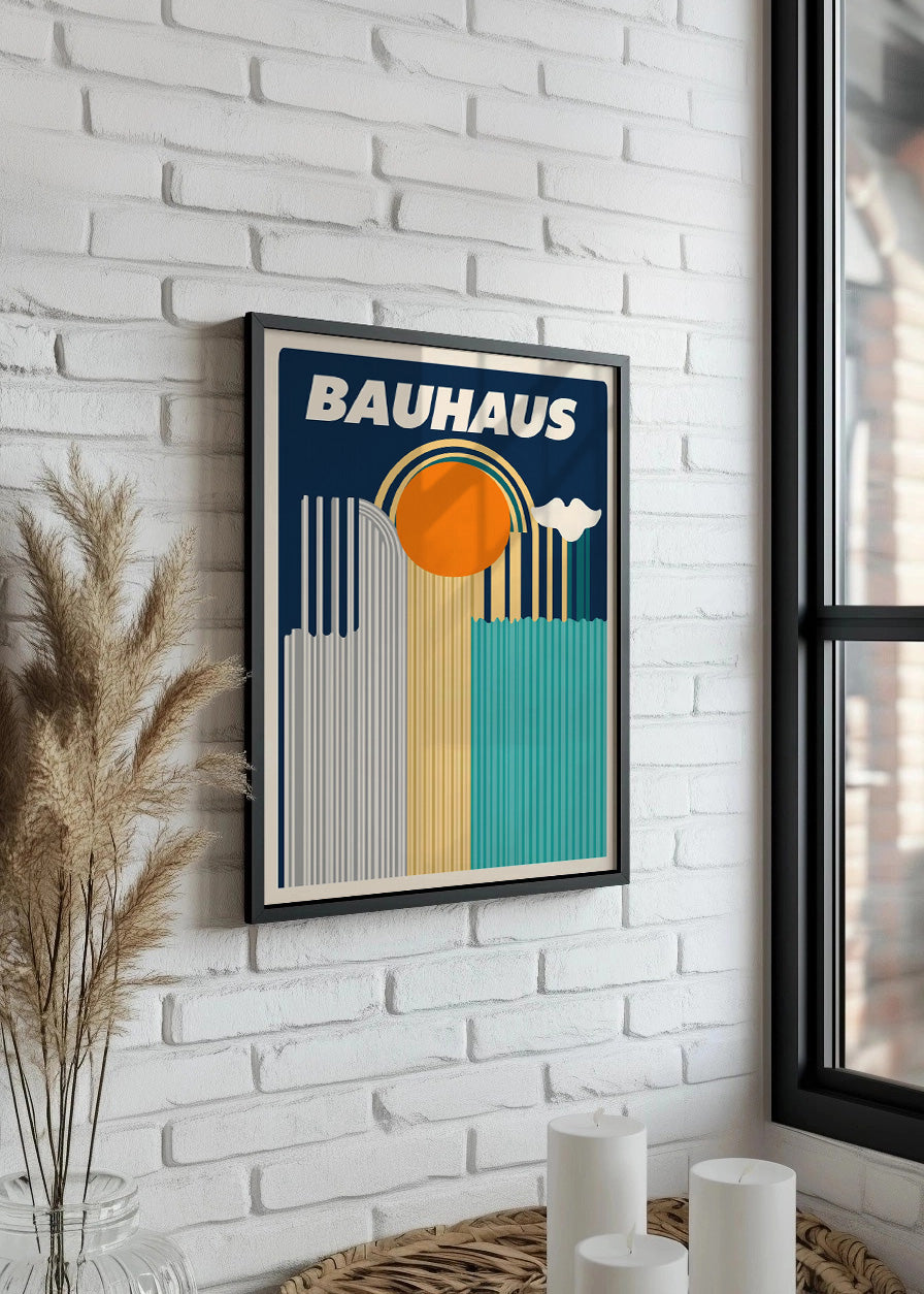 Cuadro Sol Bauhaus