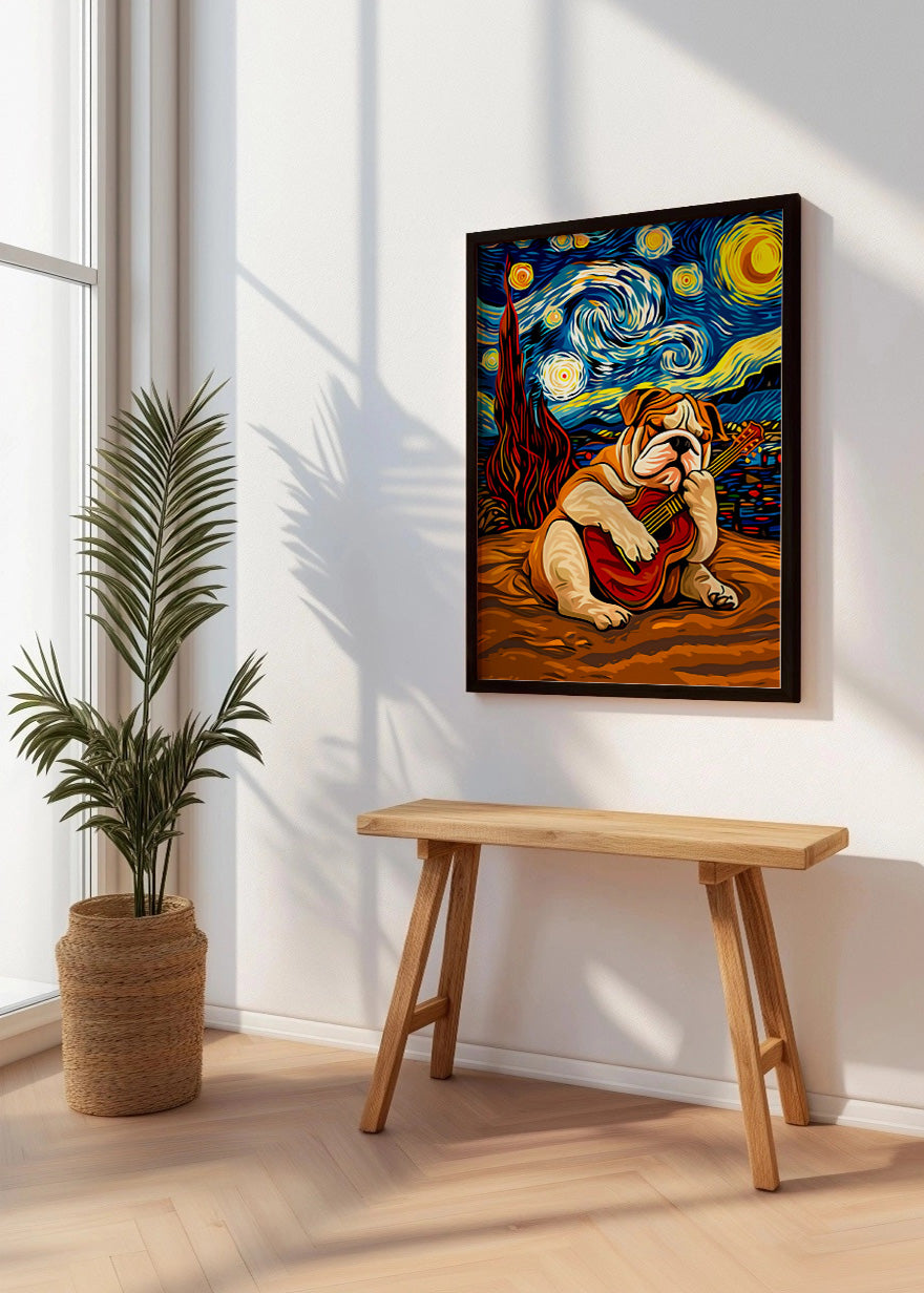 Cuadro Starry Night perruno