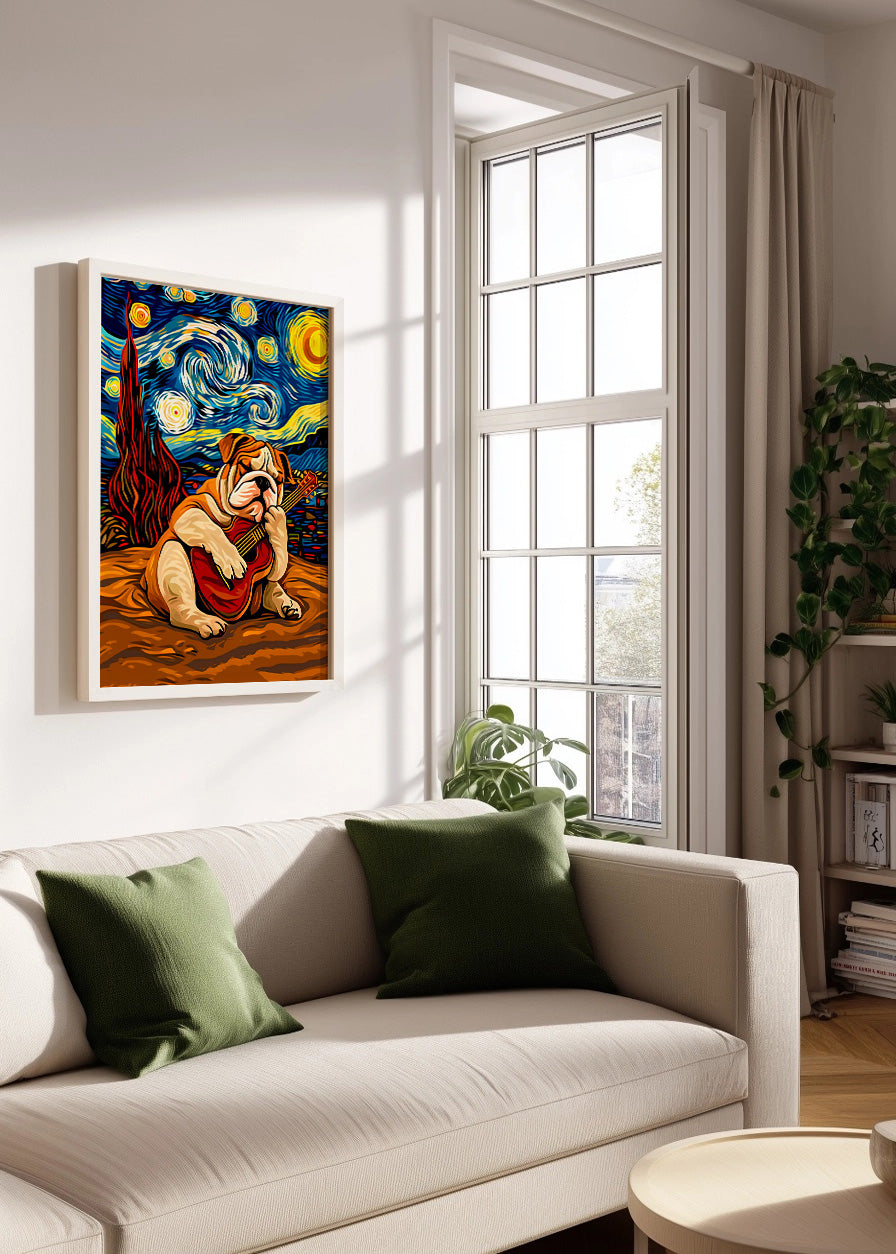 Cuadro Starry Night perruno