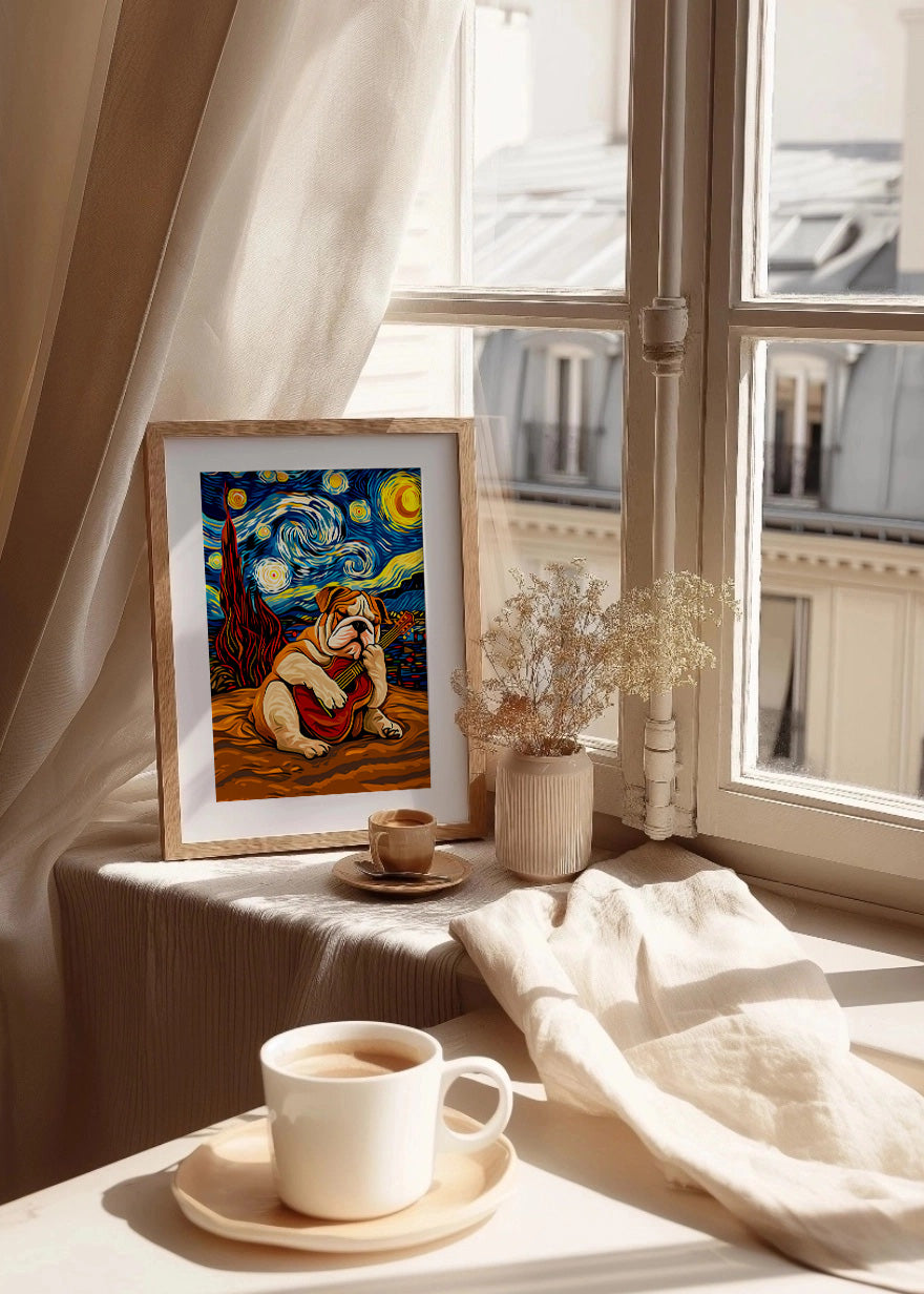 Cuadro Starry Night perruno