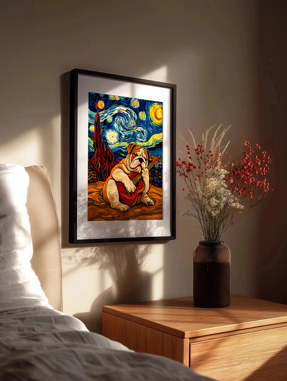Cuadro Starry Night perruno