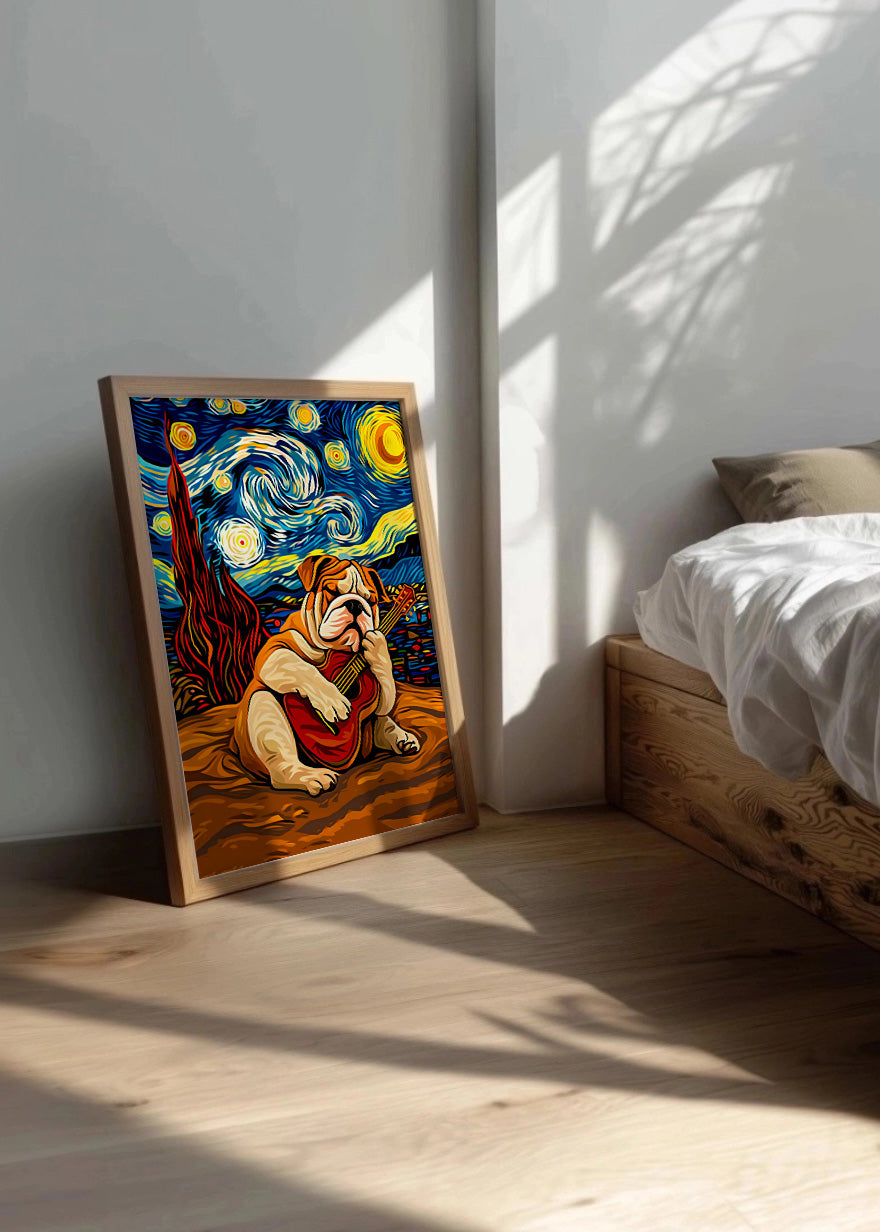 Cuadro Starry Night perruno