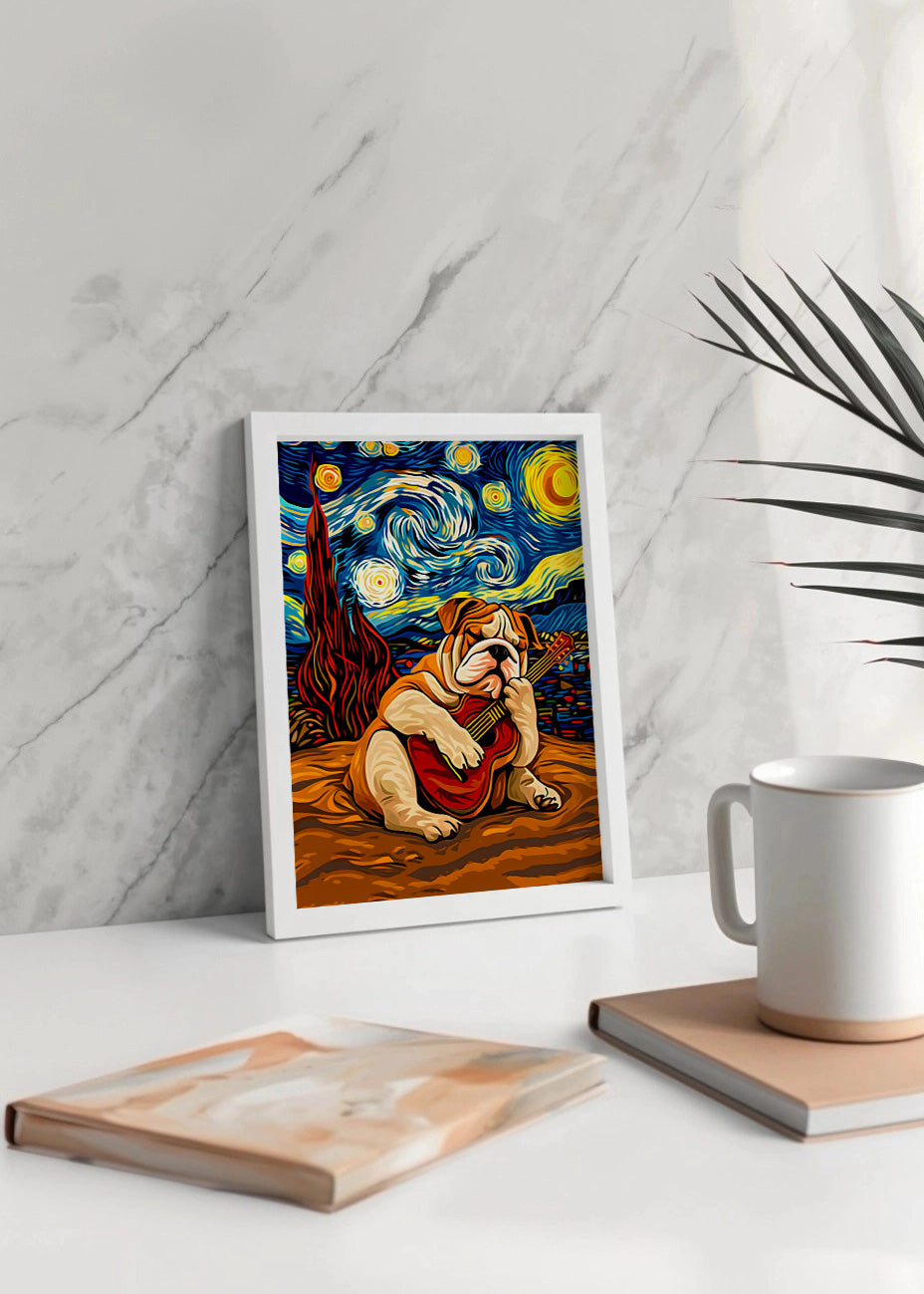 Cuadro Starry Night perruno