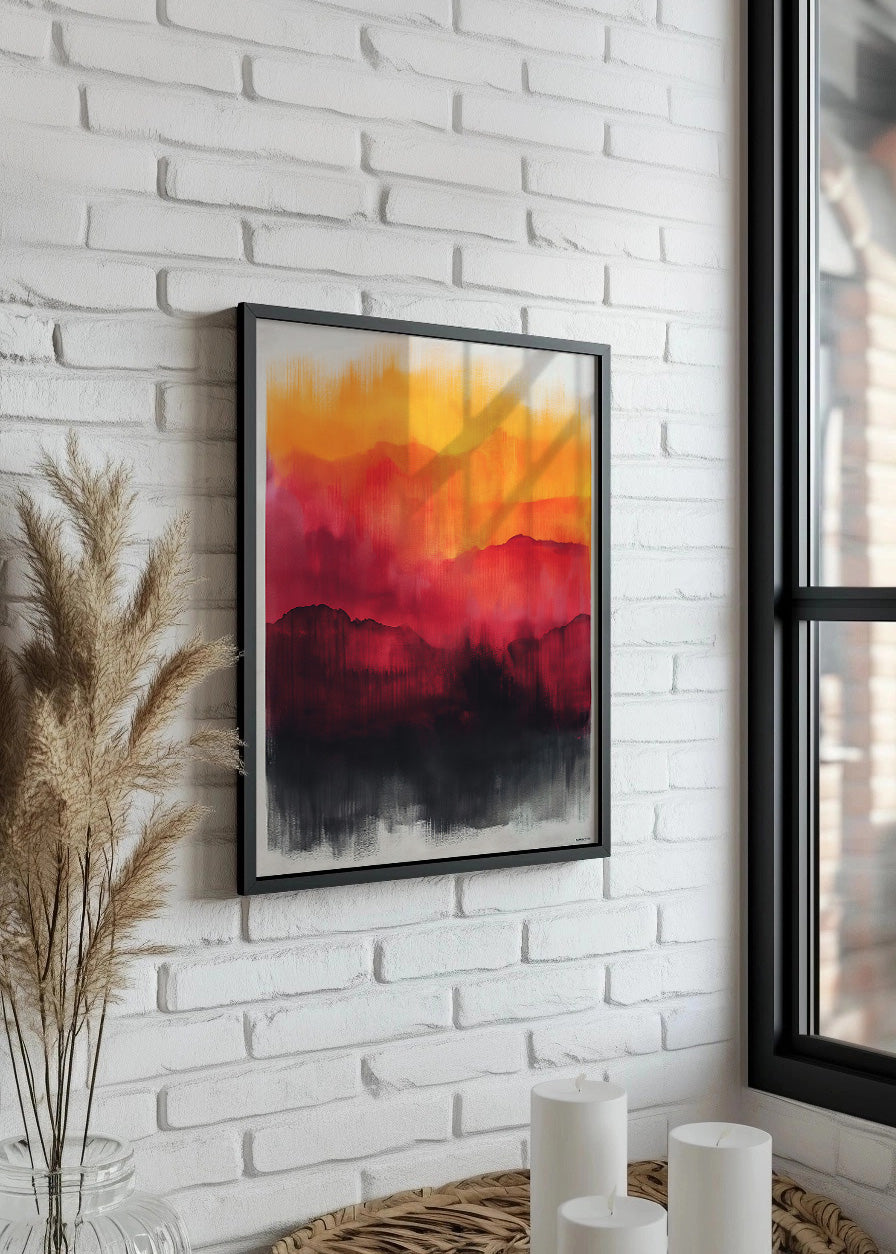 Cuadro Sunset colours