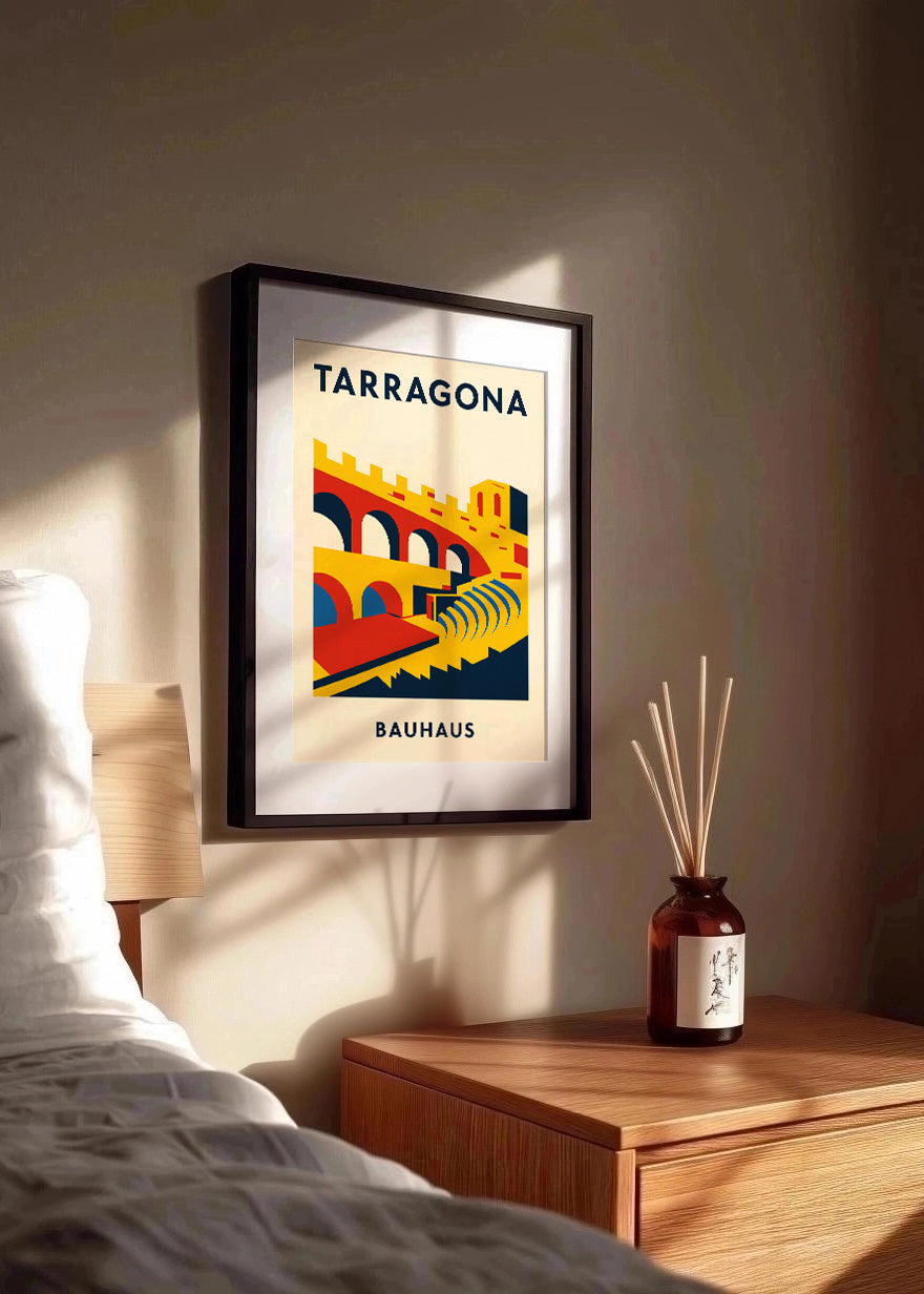 Cuadro Tarragona Poster Bauhaus