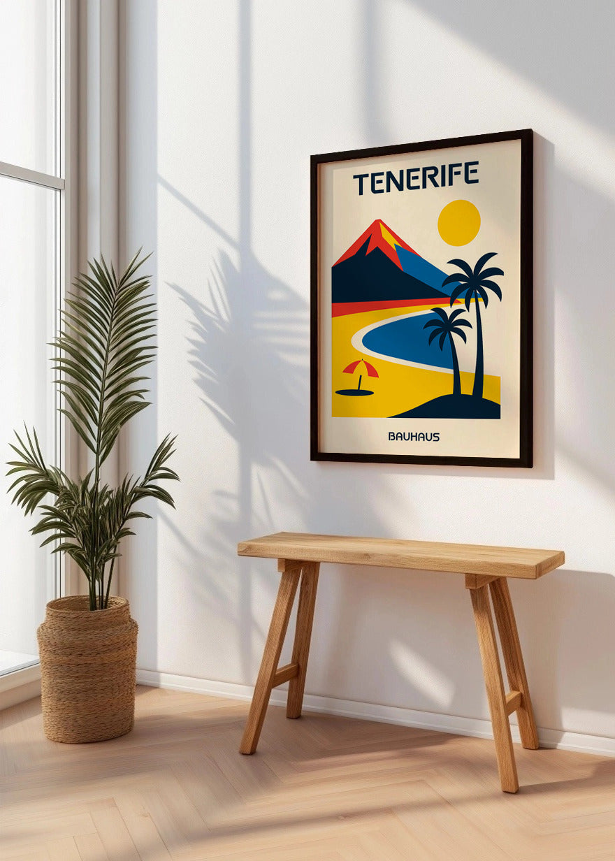 Cuadro Tenerife Poster Bauhaus