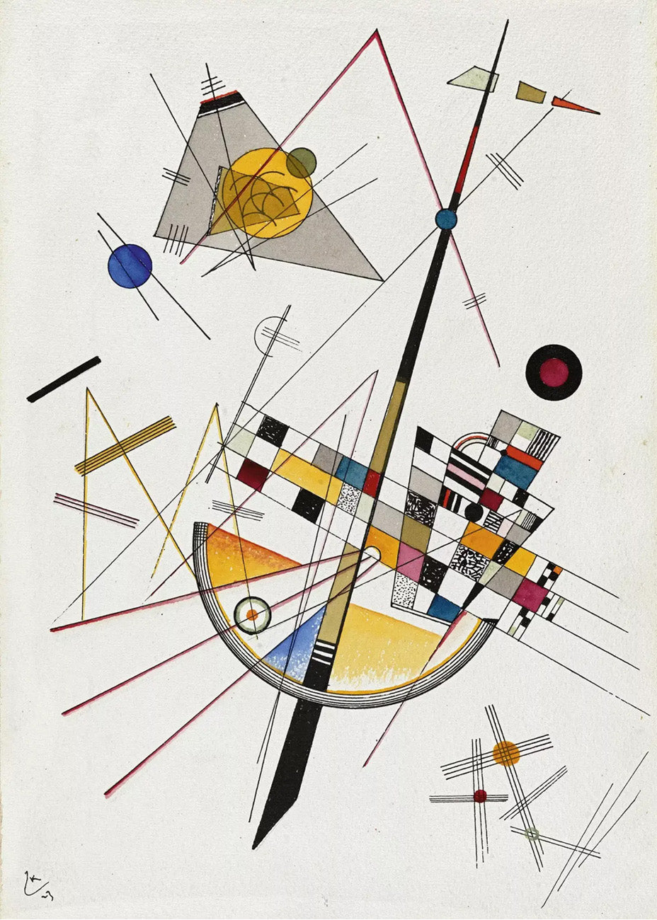 Cuadro Tensión suave 85 (Kandinsky)