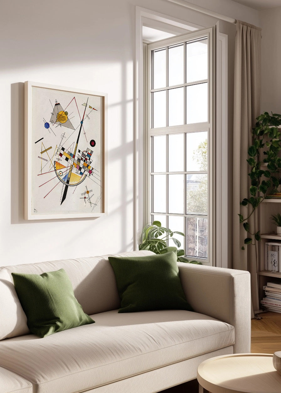 Cuadro Tensión suave 85 (Kandinsky)