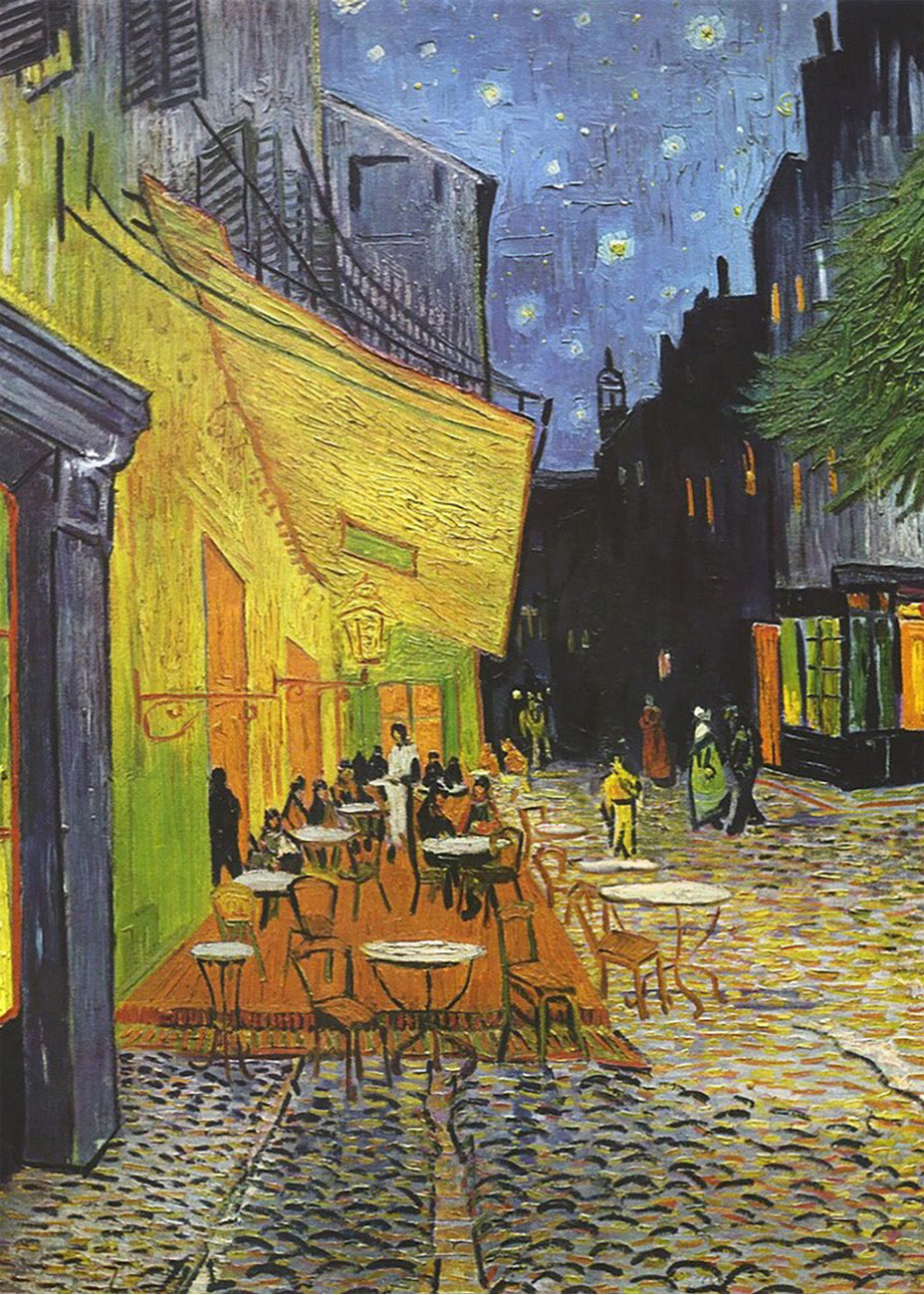 Cuadro Terraza de café por la noche, Place du Forum (Van Gogh)