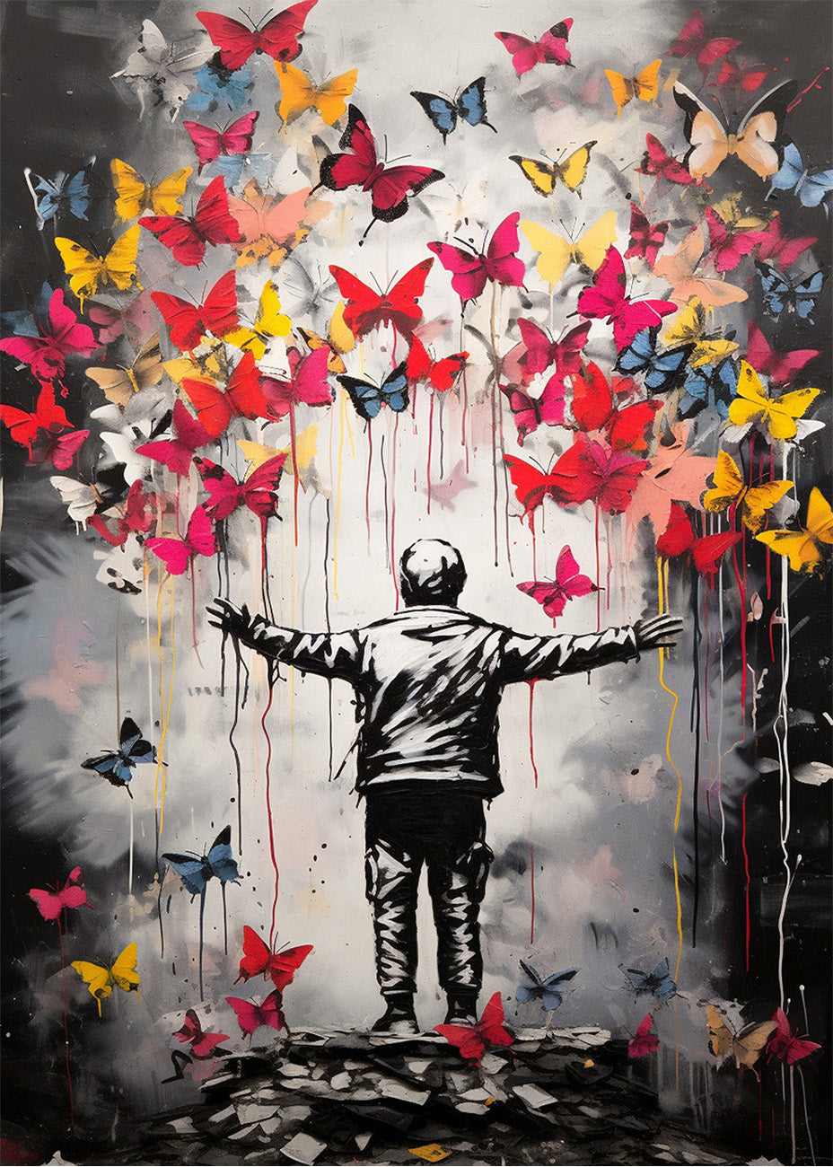 Cuadro The butterflier