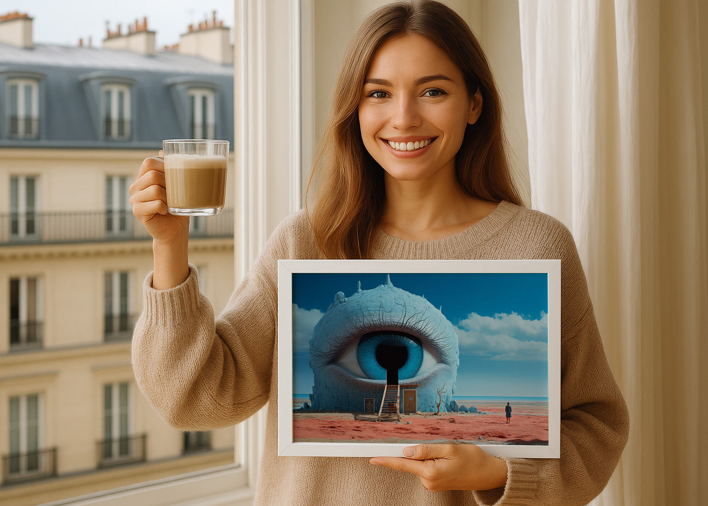 Cuadro The eye that cant see