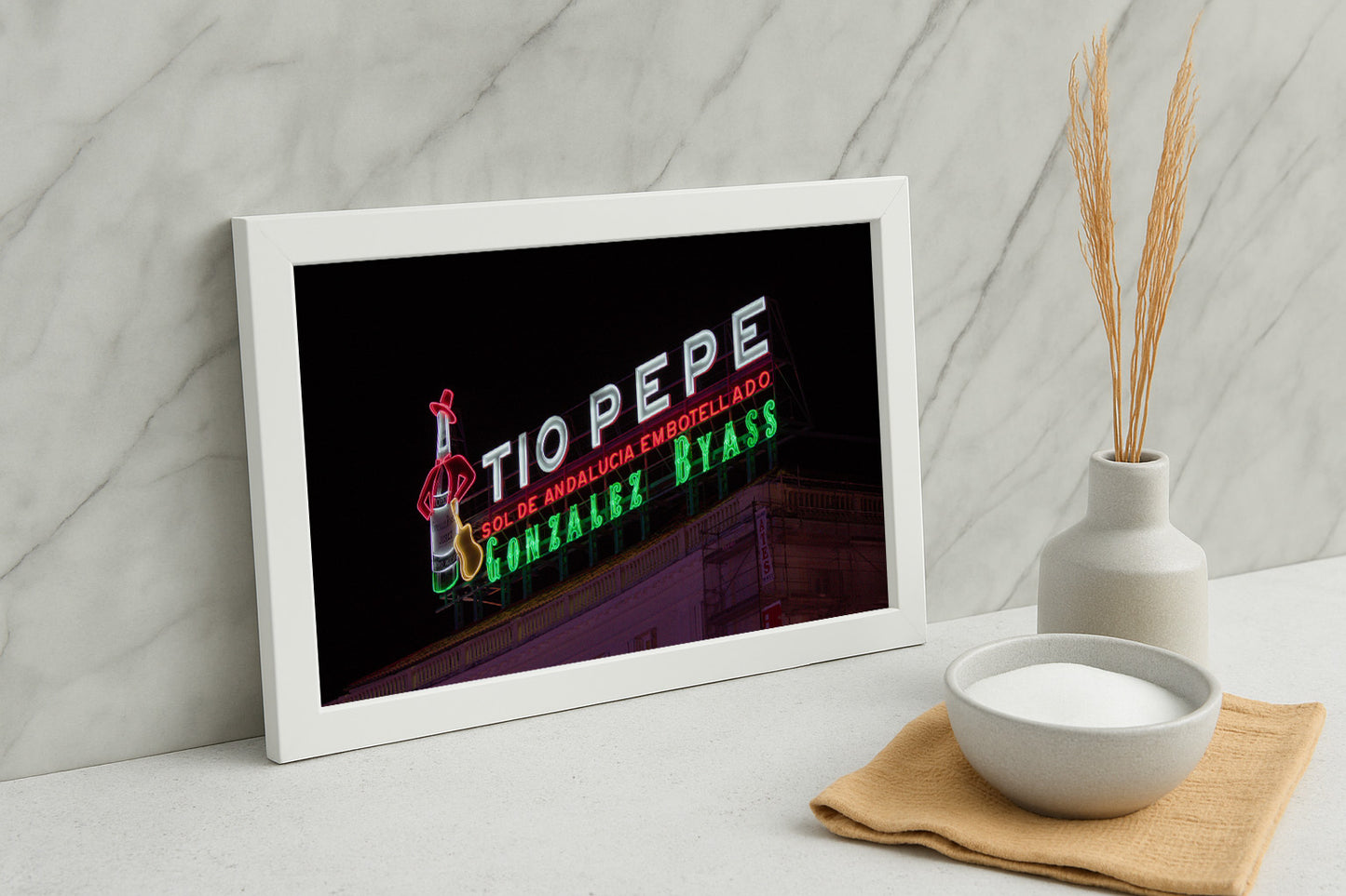 Cuadro de Tío Pepe - Puerta del Sol - Fine Artic