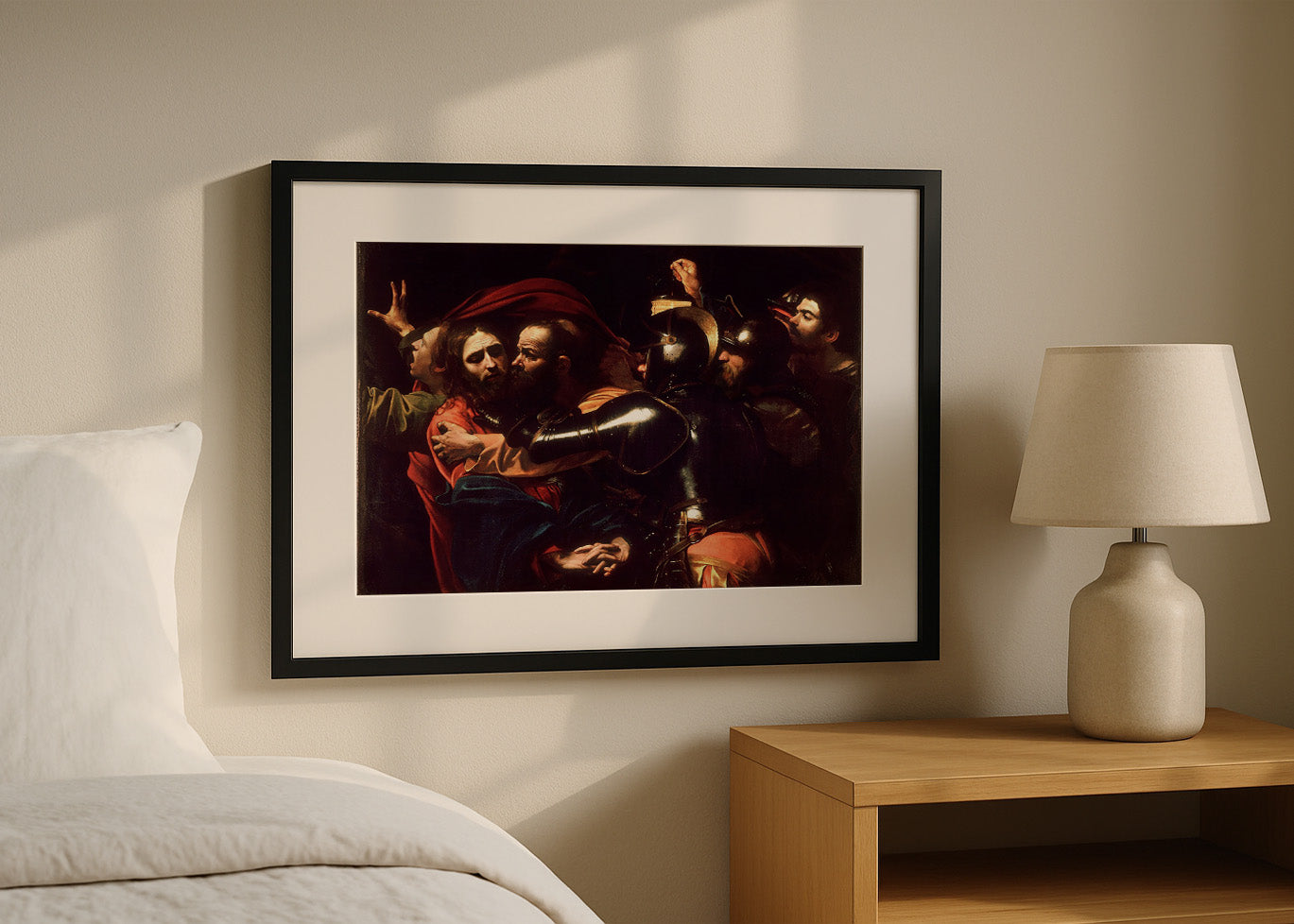 Cuadro Toma de Cristo (Caravaggio)