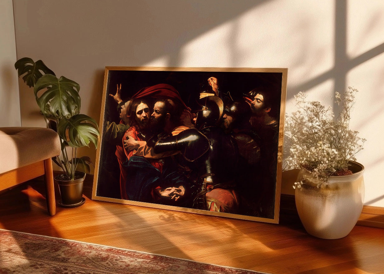 Cuadro Toma de Cristo (Caravaggio)