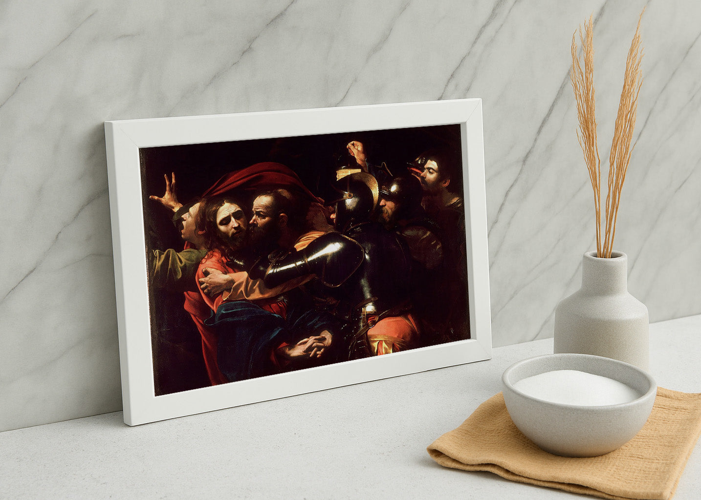 Cuadro Toma de Cristo (Caravaggio)