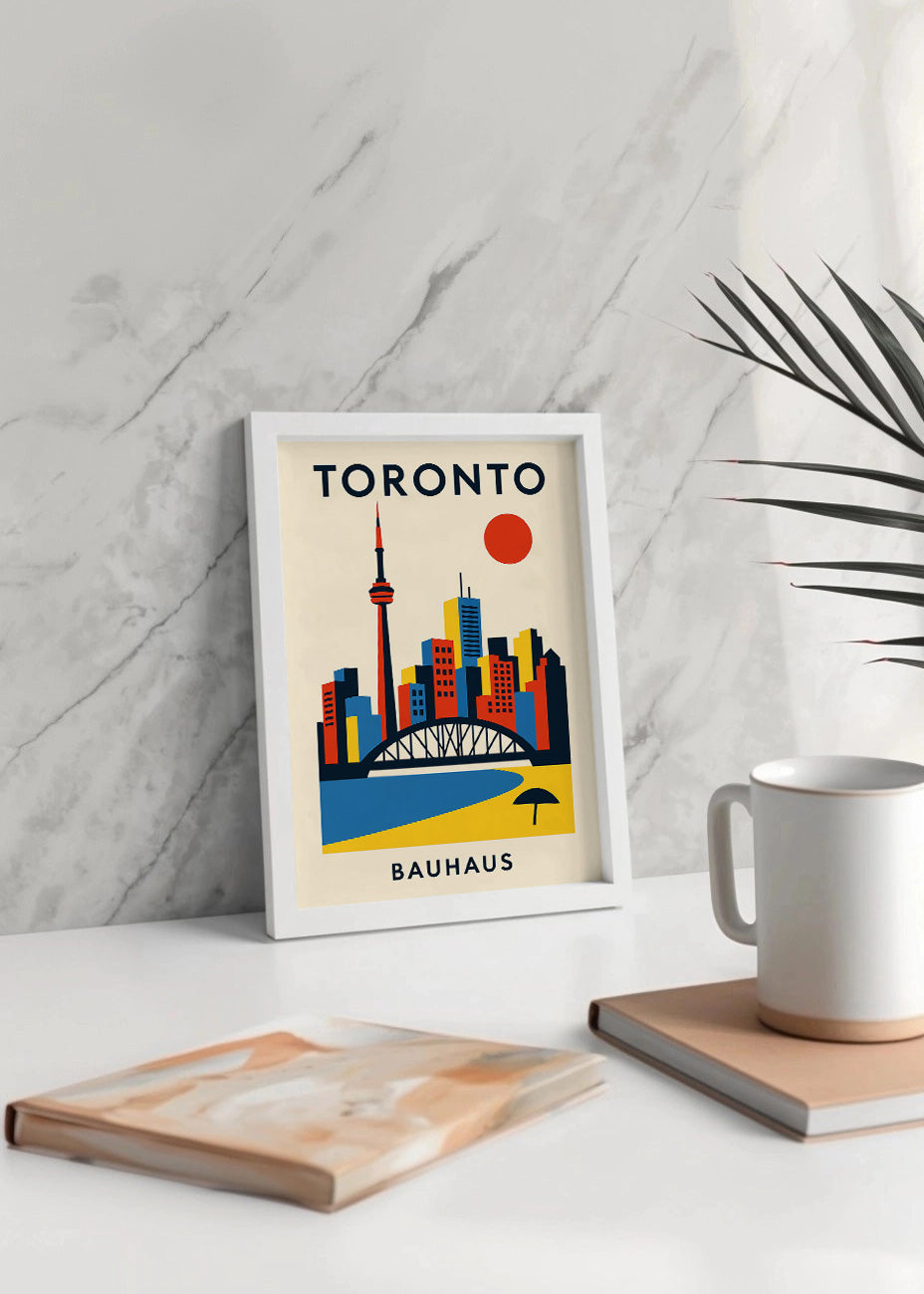 Cuadro Toronto Poster Bauhaus