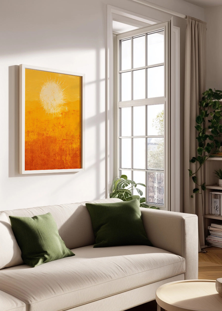 Cuadro Total Naranja