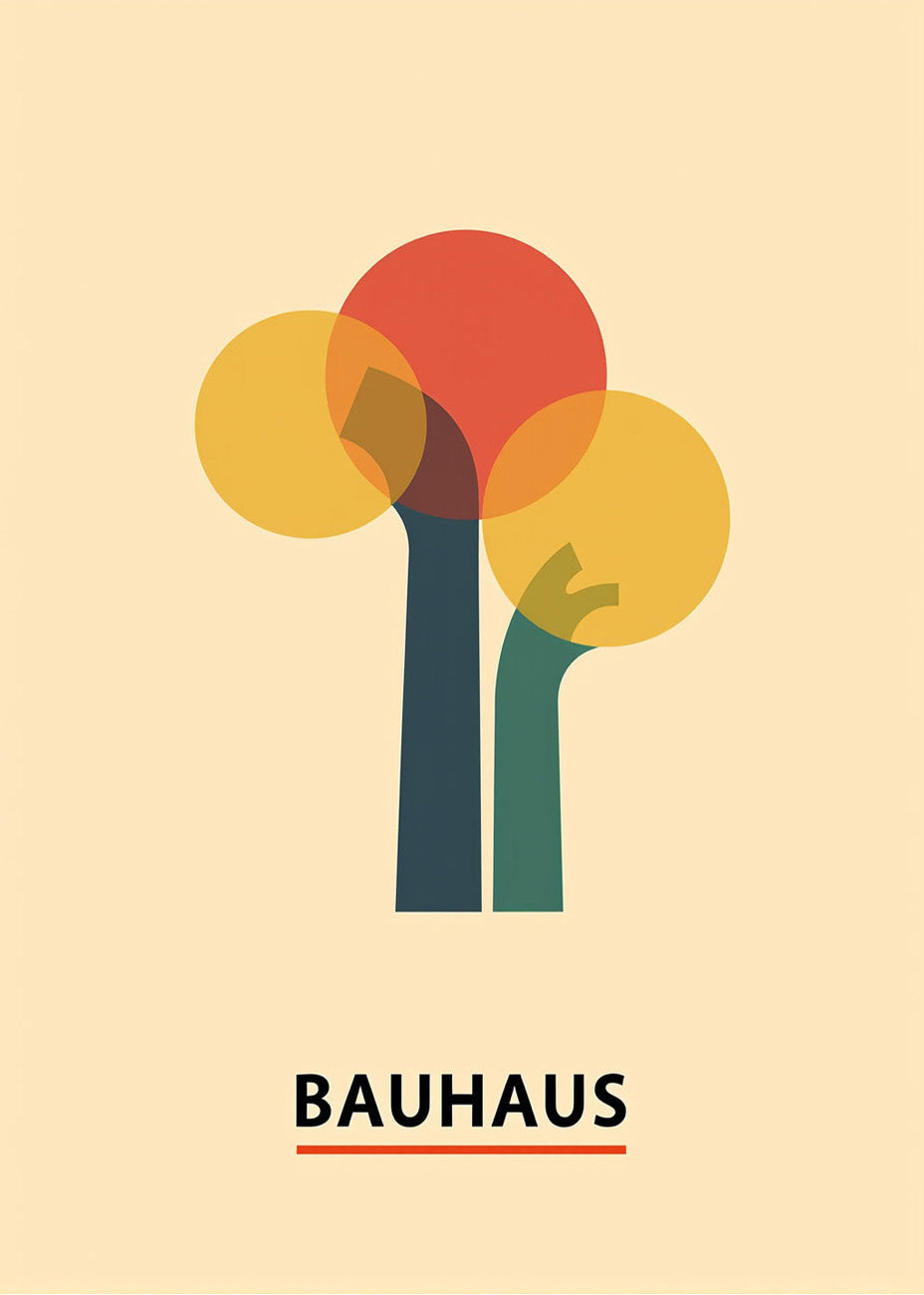 Cuadro Tree Bauhaus
