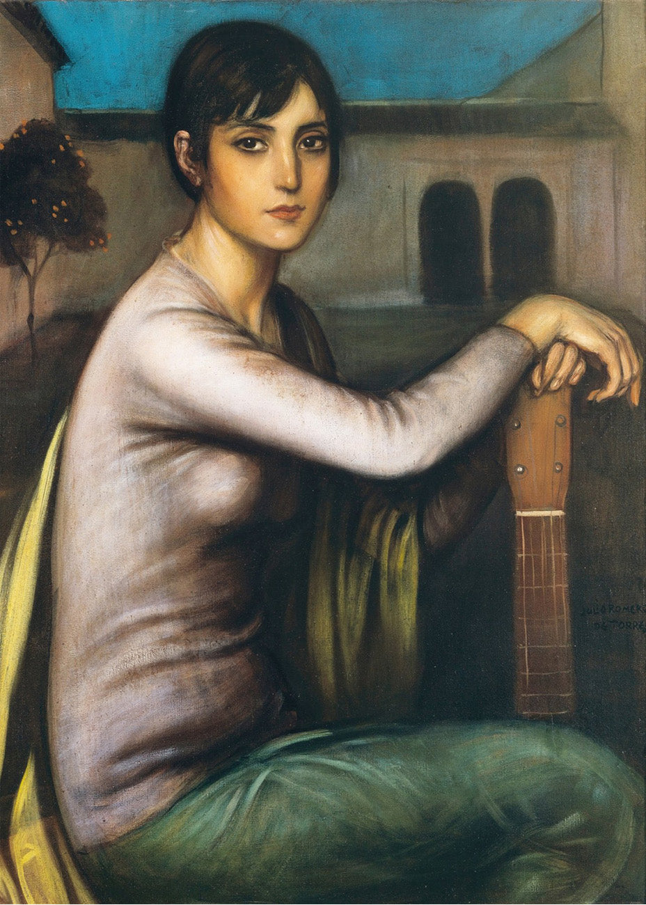 Cuadro Tristeza andaluza (Julio Romero de Torres)
