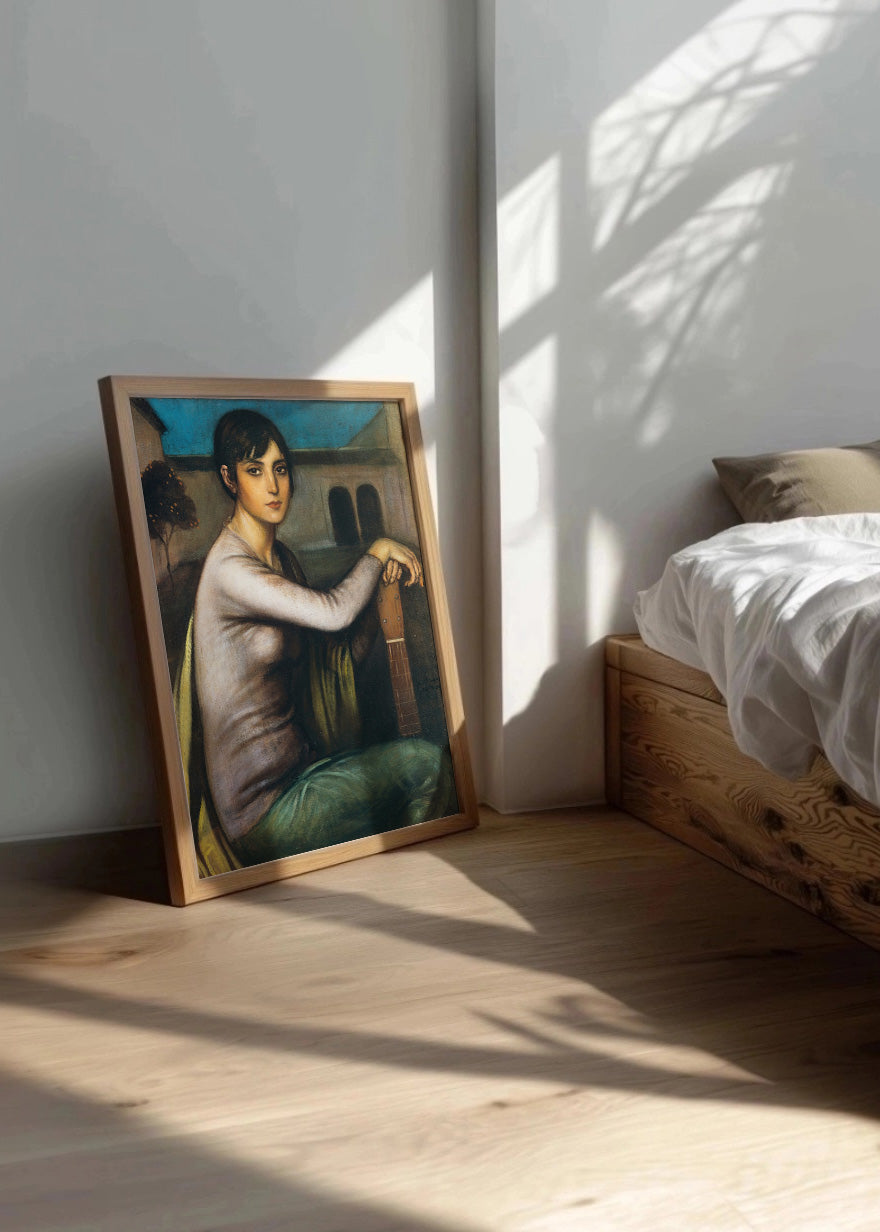Cuadro Tristeza andaluza (Julio Romero de Torres)