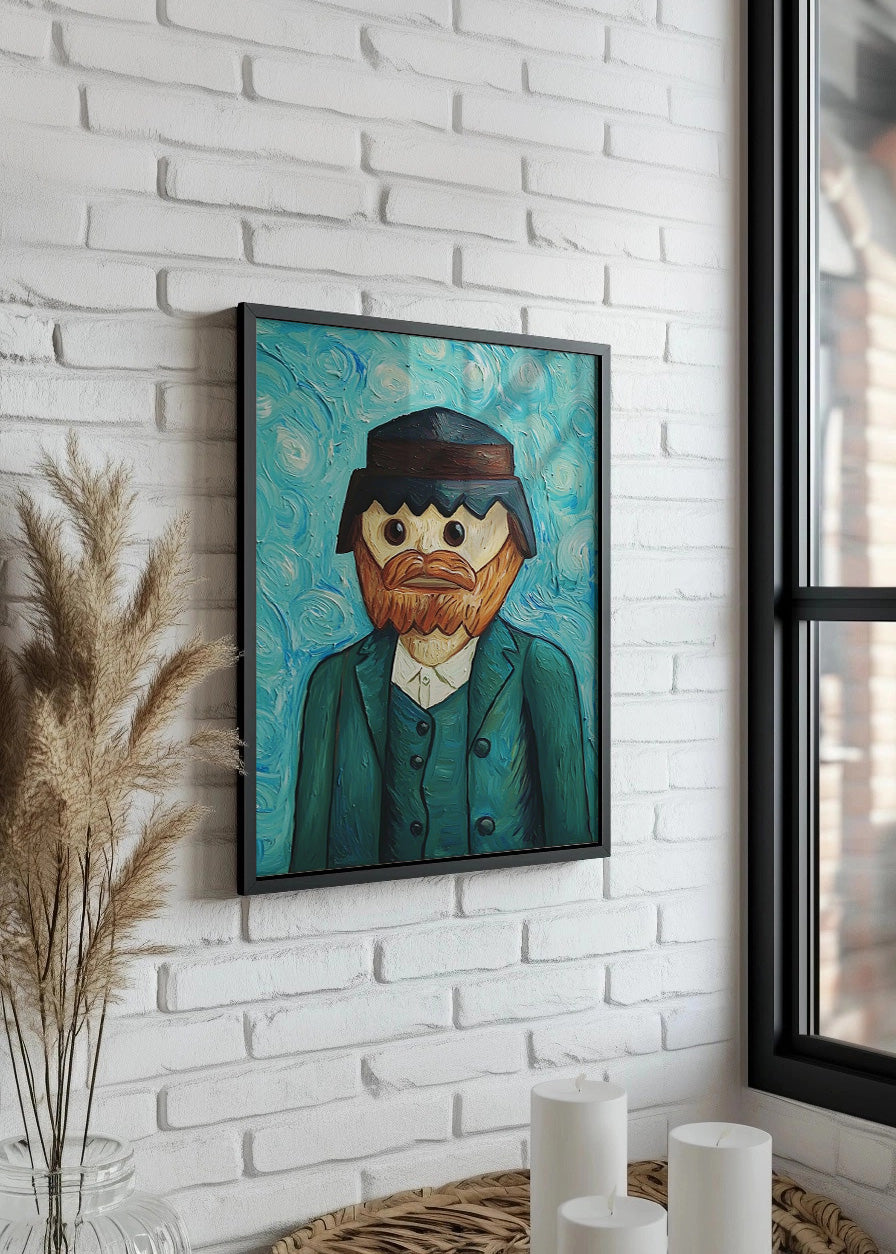 Cuadro Van Gogh versión Playmobil