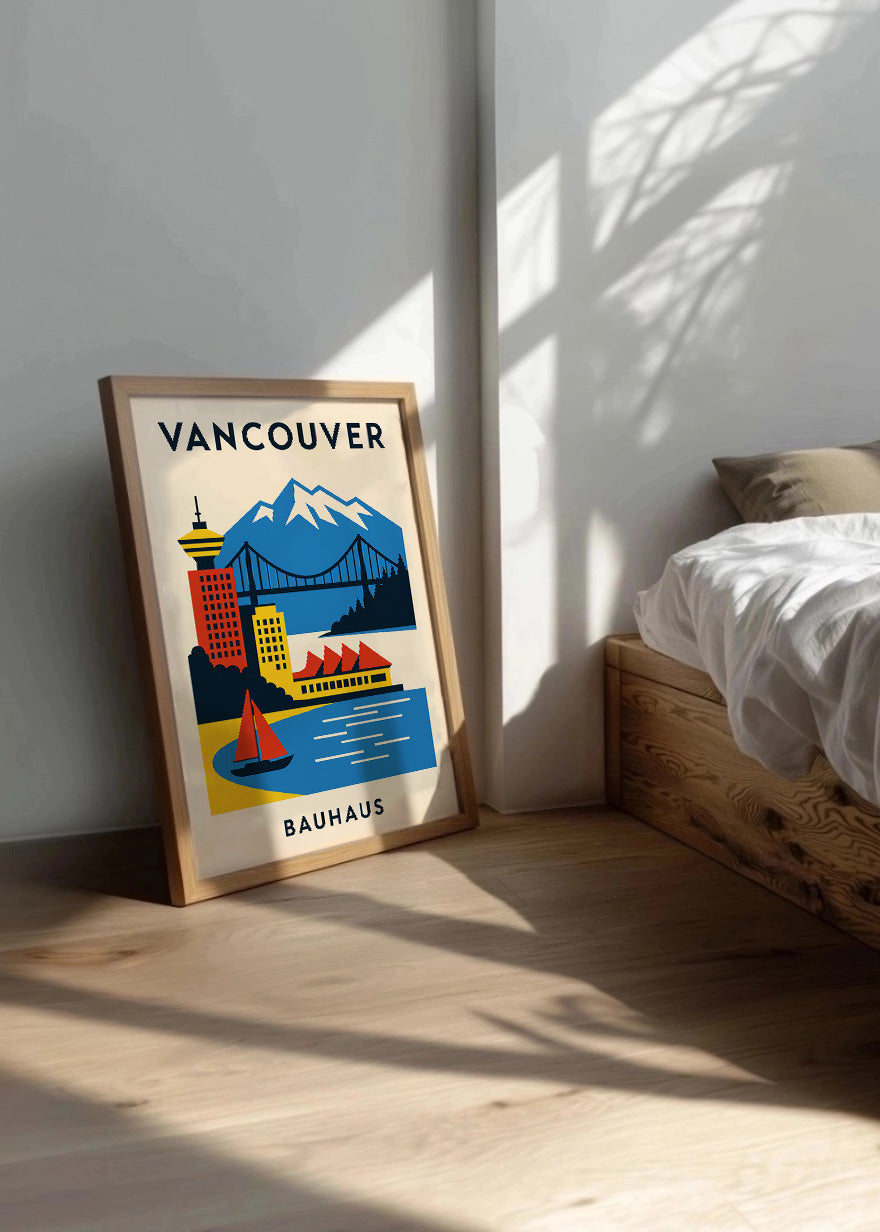Cuadro Vancouver Poster Bauhaus