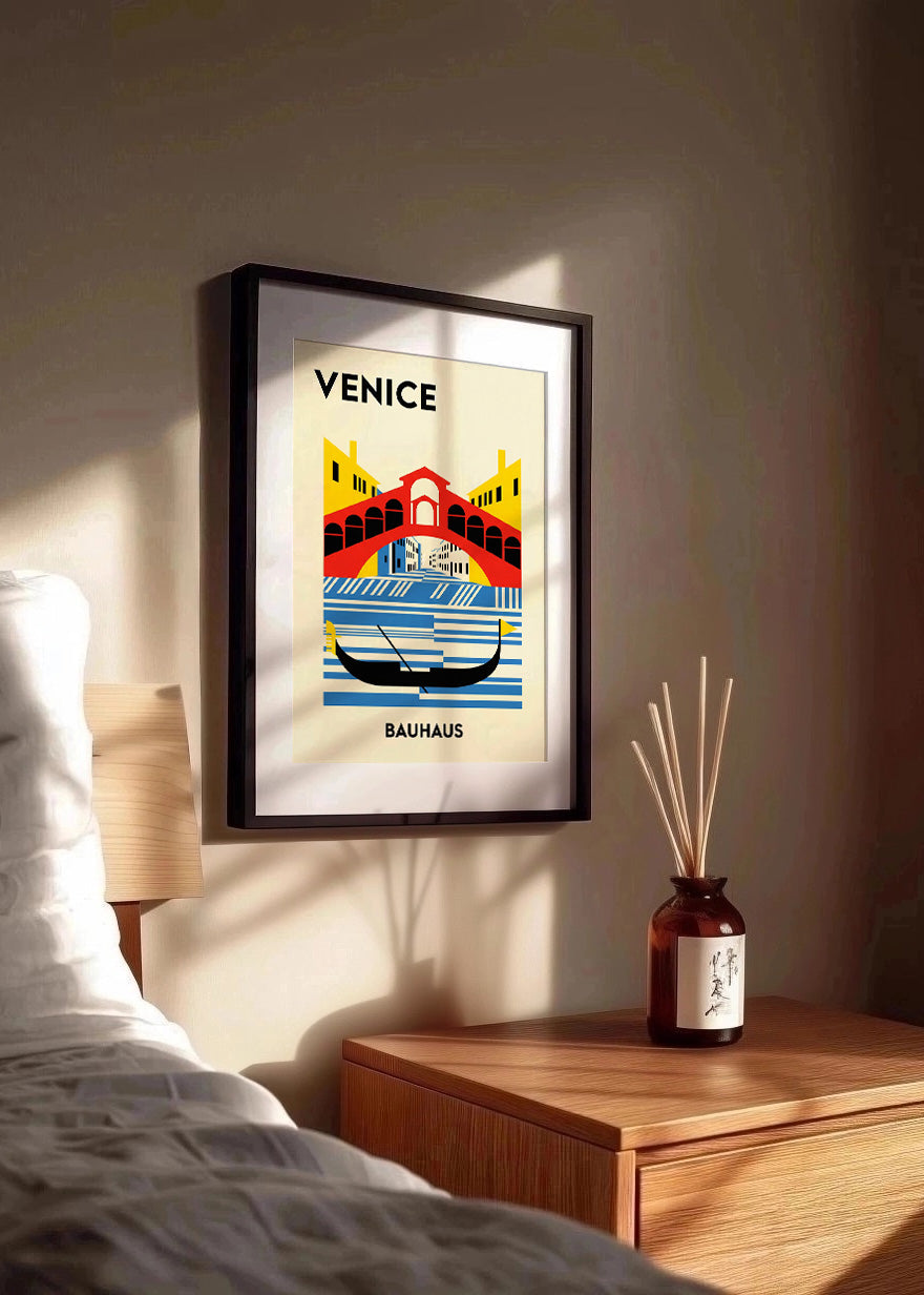 Cuadro Venice Poster Bauhaus