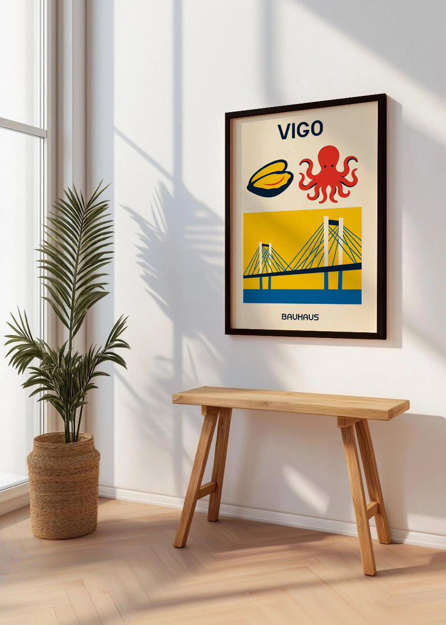 Cuadro Vigo Poster Bauhaus