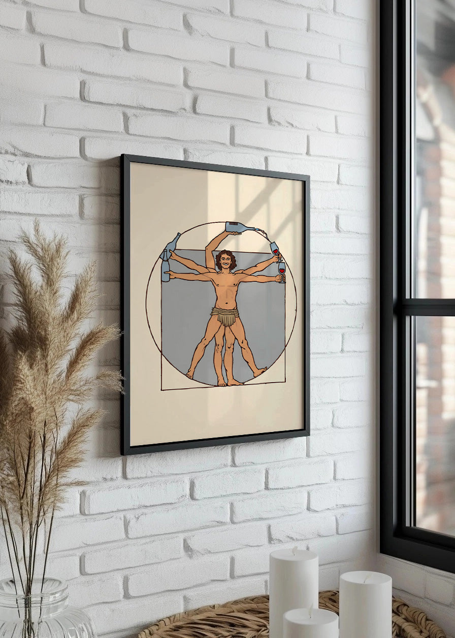 Cuadro Vino de Vitruvio