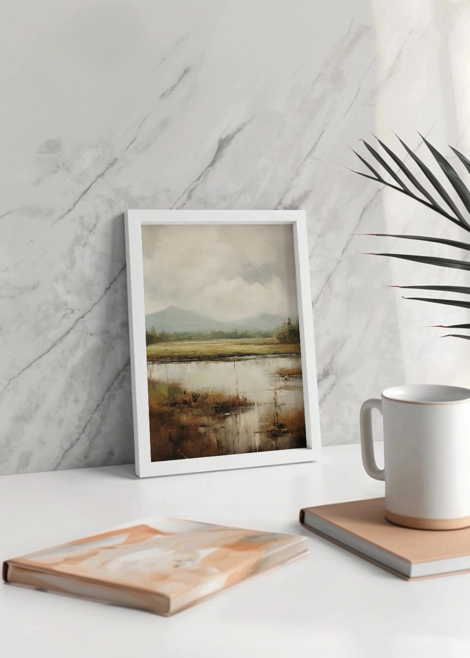 Cuadro Vintage lake