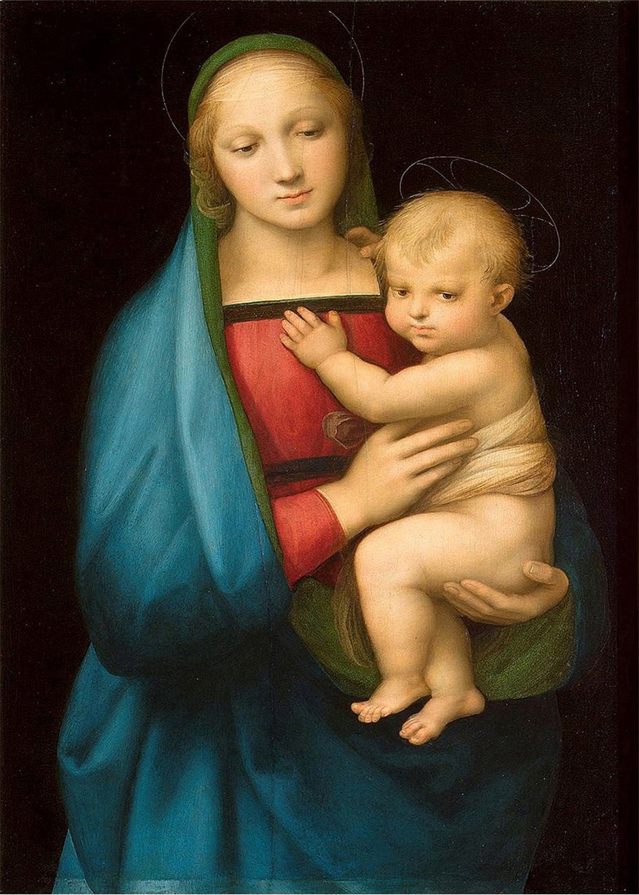 Cuadro Virgen y Niño (Rafael)