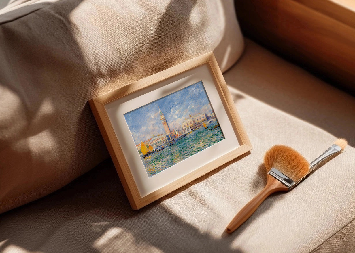 Cuadro Vista de Venecia - El palacio de los Dogos (Renoir)