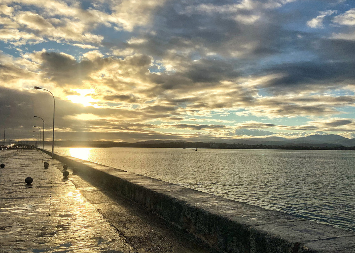 Cuadro Vistas a la bahía de Santander
