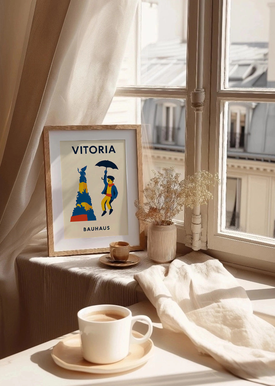 Cuadro Vitoria Poster Bauhaus