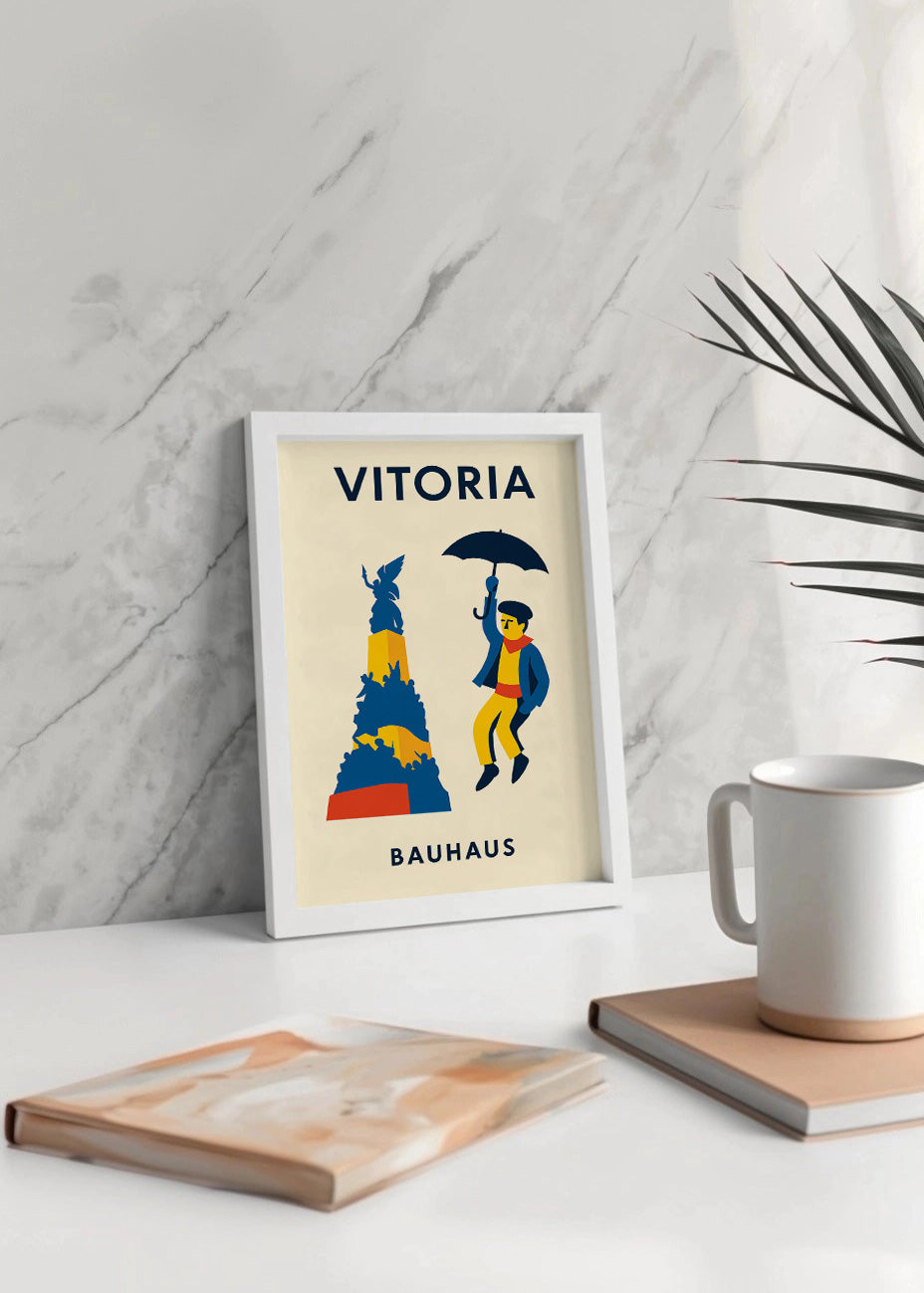 Cuadro Vitoria Poster Bauhaus