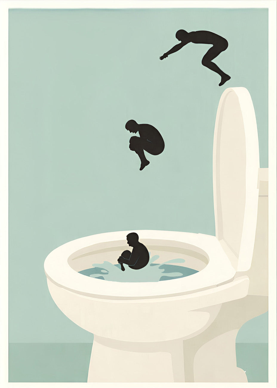 Cuadro WC Piscina