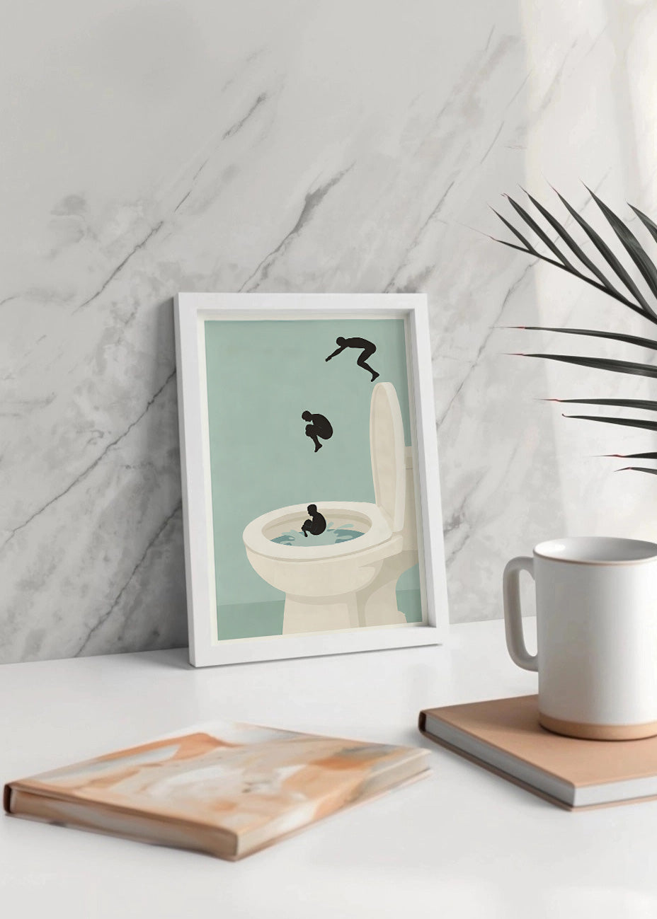 Cuadro WC Piscina