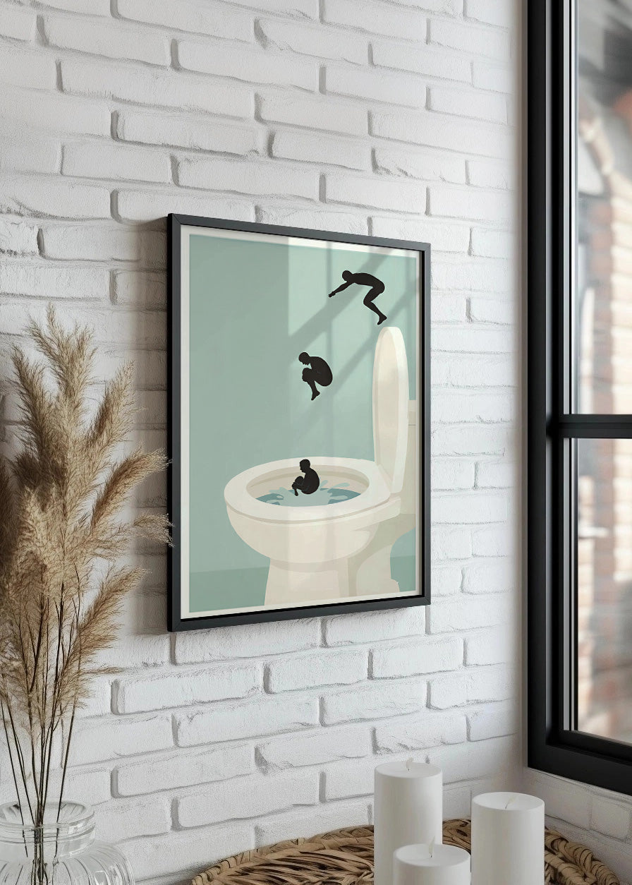 Cuadro WC Piscina
