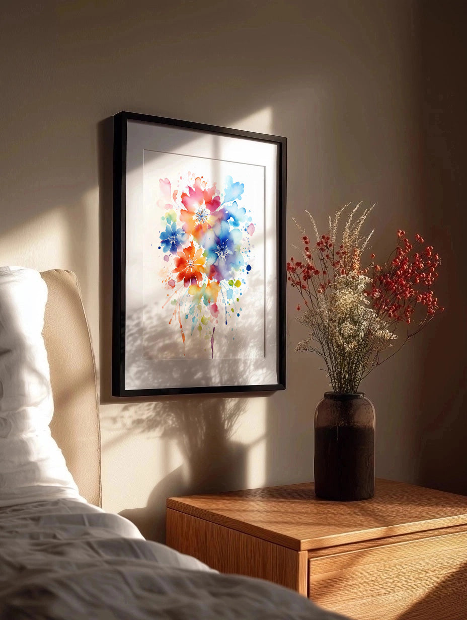 Cuadro ​Watercolor Flower